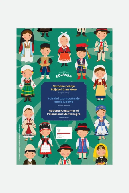 Narodne nošnje Poljske i Crne Gore || Ambasada Poljske u Crnoj Gori