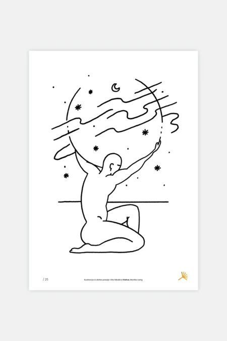 ART print – U slavu atlasa | Vito Nikolić × Monika Lang