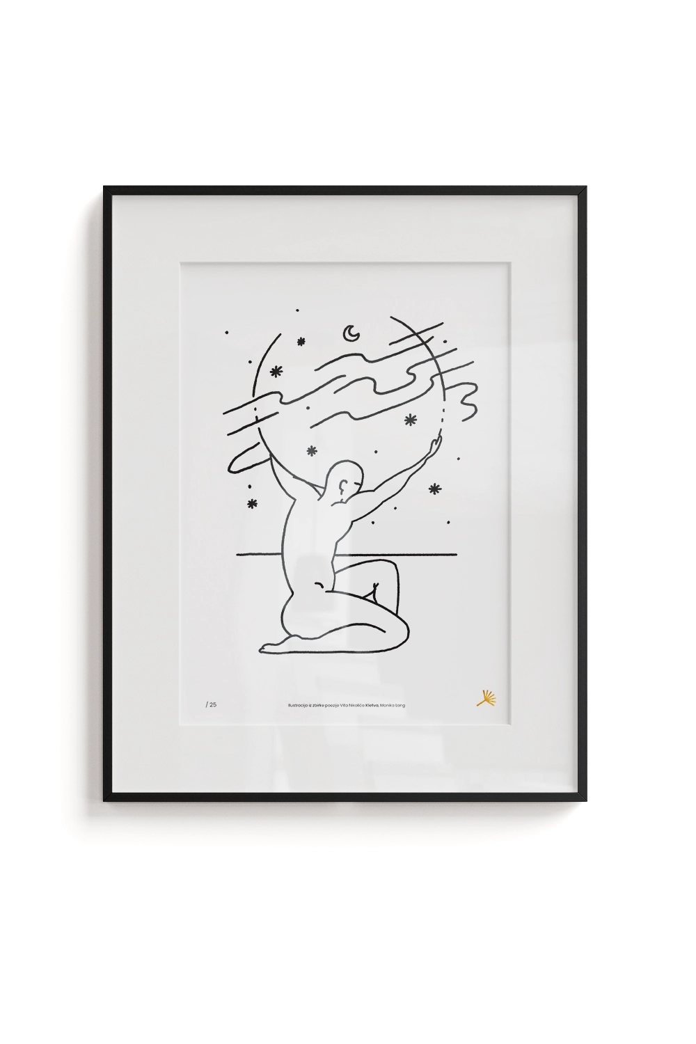 ART print – U slavu atlasa | Vito Nikolić × Monika Lang - Slika 2