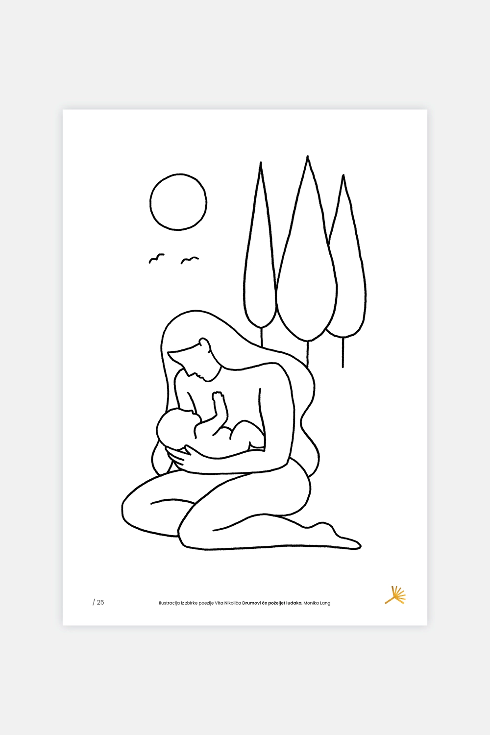 Uspavanka Vito Nikolić ART Print _Monika Lang Drumvi će pželjet ludaka