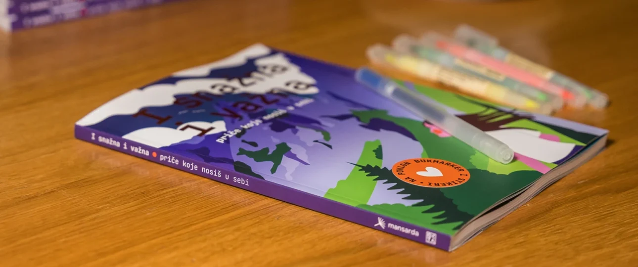I snažna i važna - priče koje nosiš u sebi - knjiga - book